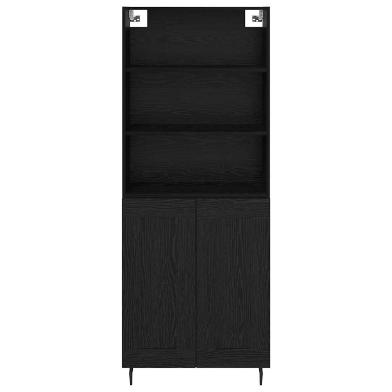 69.5cm Sideboard, Black Oak