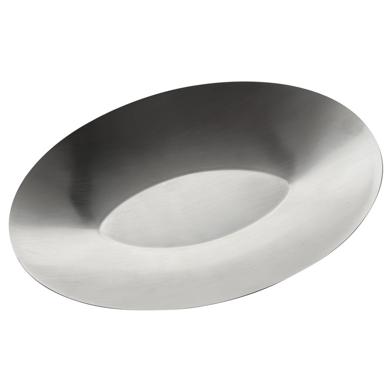 Oval Bowl; Uno, 20" H x 20" W, Ice