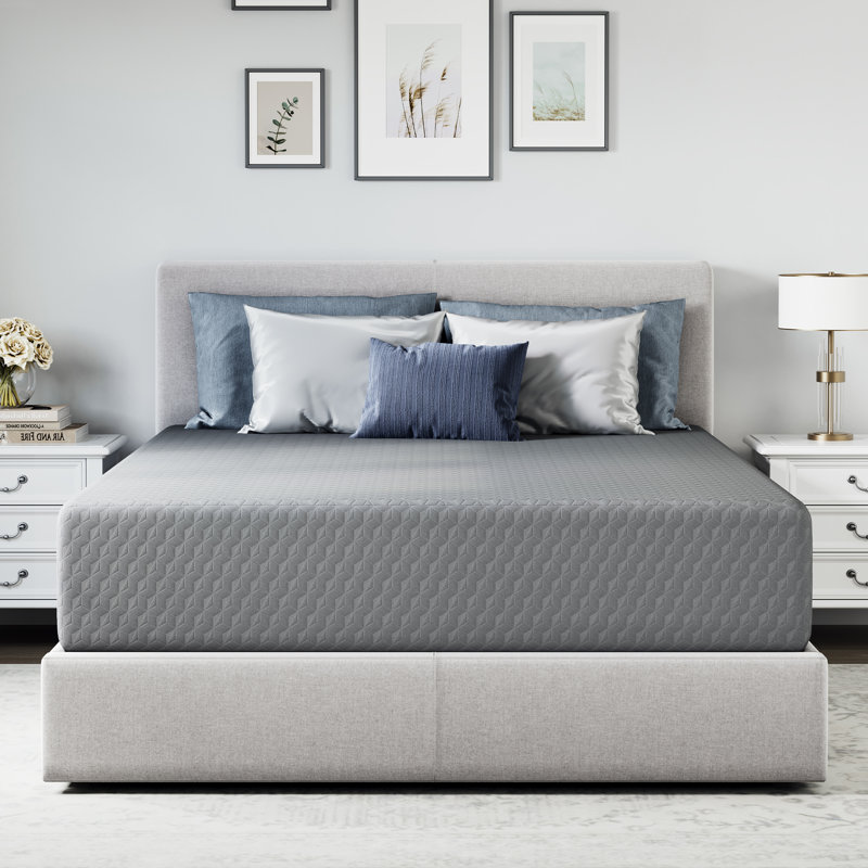 Matelas en mousse viscoélastique gélifiée 12 po, Très grand lit
