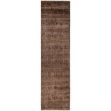Overdyed One-of-a-Kind 2' 6" X 9' 10" Hand Knotted Area Rug