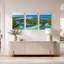 «Turquoise Mangrove Lagoon», ensemble d'art sur toile-131252409