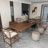 Cherry Rectangular Solid Wood desks-108027137