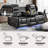 Kymberlee 79.5'' Faux Leather Pillow Top Arm Reclining Sofa-1084850485