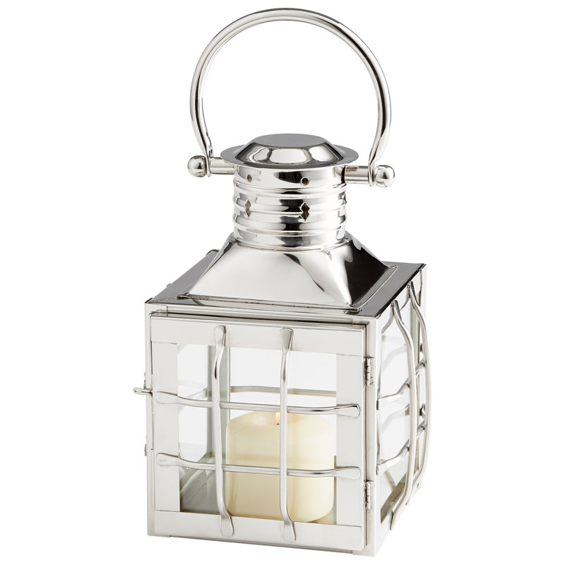 Remington Lantern, 10.75" H x 7.5" W x 8" D