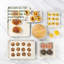 Ensemble de plats de cuisson antiadhésifs et durables, 13 pièces