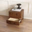 Meuble télé 45,66 po Wiley, armoire pour le salon, 2 pièces
