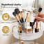  Makeup Organiser 360 Rotating Spinning 3 Tiers Cosmetic Organizer White-1310440583