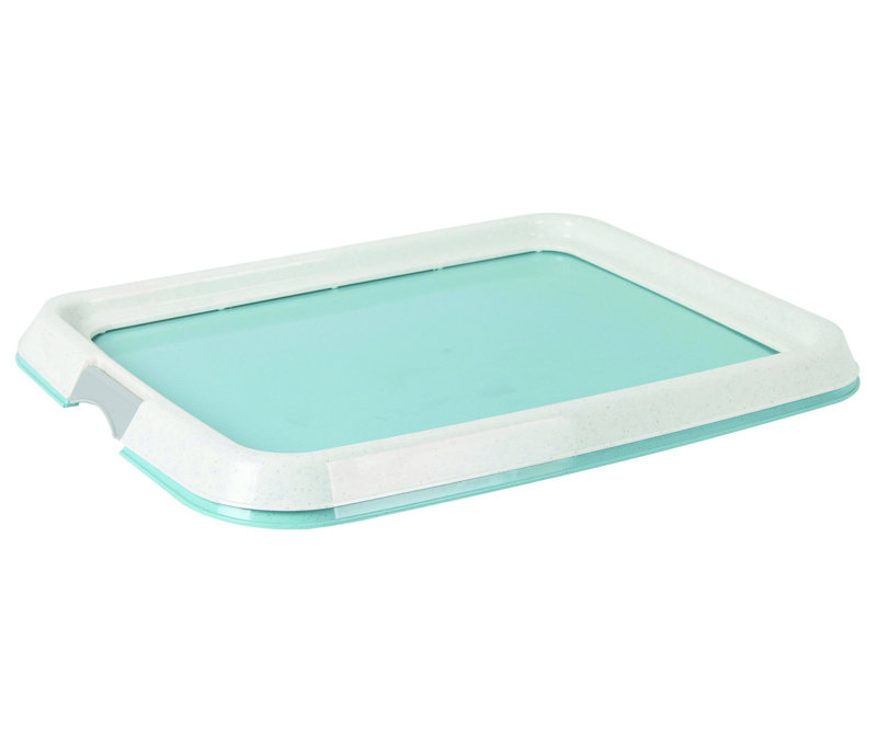 IRIS Polypropylene Plastic Pet Bed, Navy