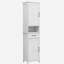 Armoire de rangement double pour salle de bain