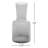 Pepita Glass 2 - Piece Carafe Set