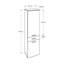 Arusa Freestanding Linen Cabinet