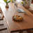 Brown Rectangular Solid Wood Dining Table-1554278537
