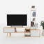 Burr Unfinished Entertainment Centre for TVs up to 55"-1922231452