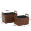 Handmade Storage Bin - Set of 2