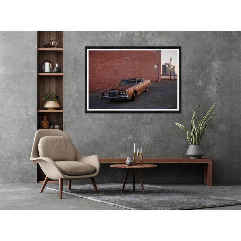 Lincoln Town Car, Noir, H 35,5 po x l 54,75 po x P 1,5 po