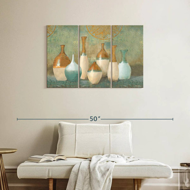 Senne Ivory Vessels, 24" H x 38" W