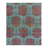 One-of-a-Kind 5'6”x6'9” Hand Knotted Area Rug