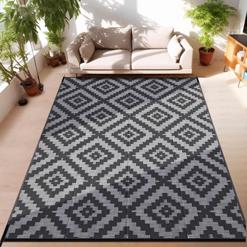 Tapis extérieur géométrique, Rectangle de 5 pi x 8 pi