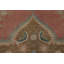 Tapis traditionnel rétro en laine rose 10 x 13