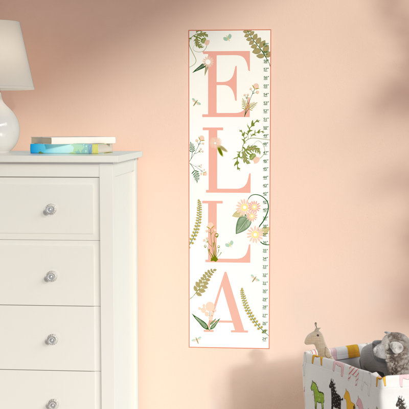 Tableau de croissance personnalisable floral Tucker