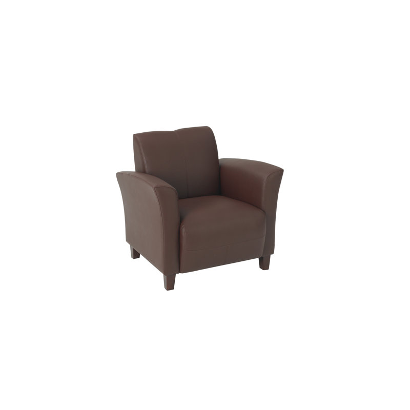 Chaise de réception l 32 po Modrok, Moka