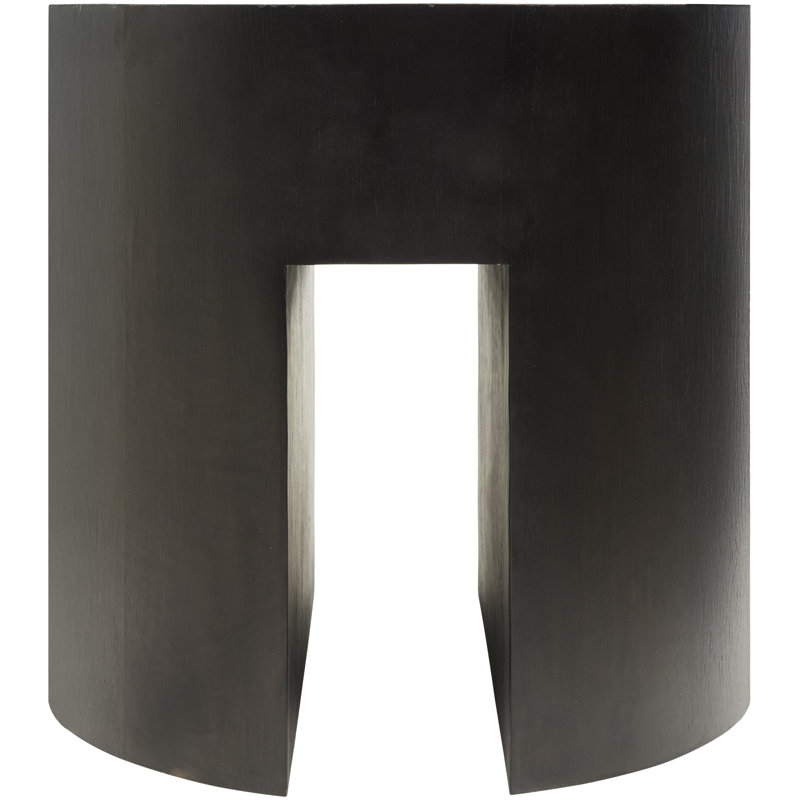 Becki Owens x Surya Whitly End Table, Black