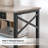 21.5" Iron Nightstand with Storage and Built-In Outlets-283434672