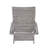 Grey Chaise Lounge With Aluminum Structure - Create A Stylish Outdoor Space Frame Peaceful Retreat