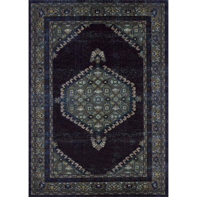 Tapis espresso / noir Boulton