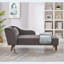 Revêtement en velours de chaise longue Modern-129598774