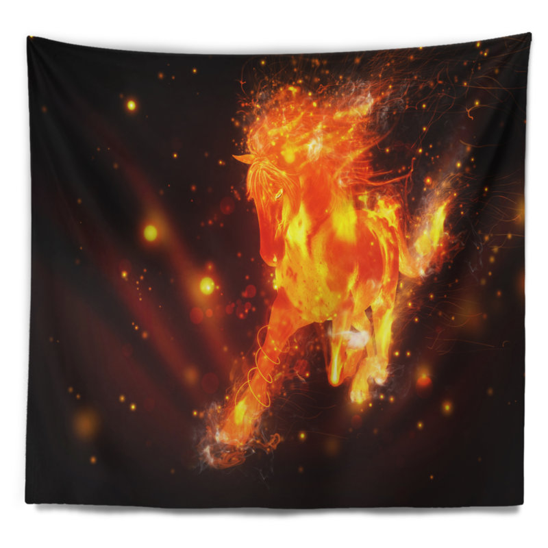 Polyester Tapestry, 78" H x 92" W