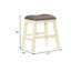 Tabouret de bar en bois massif