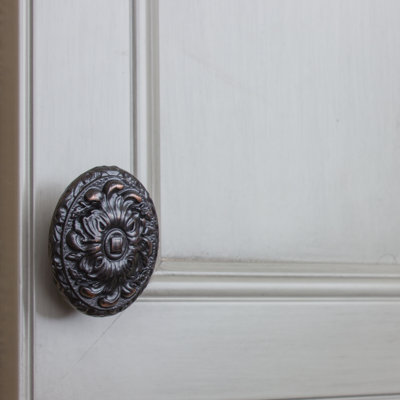 Old World 2" Length Oval Knob