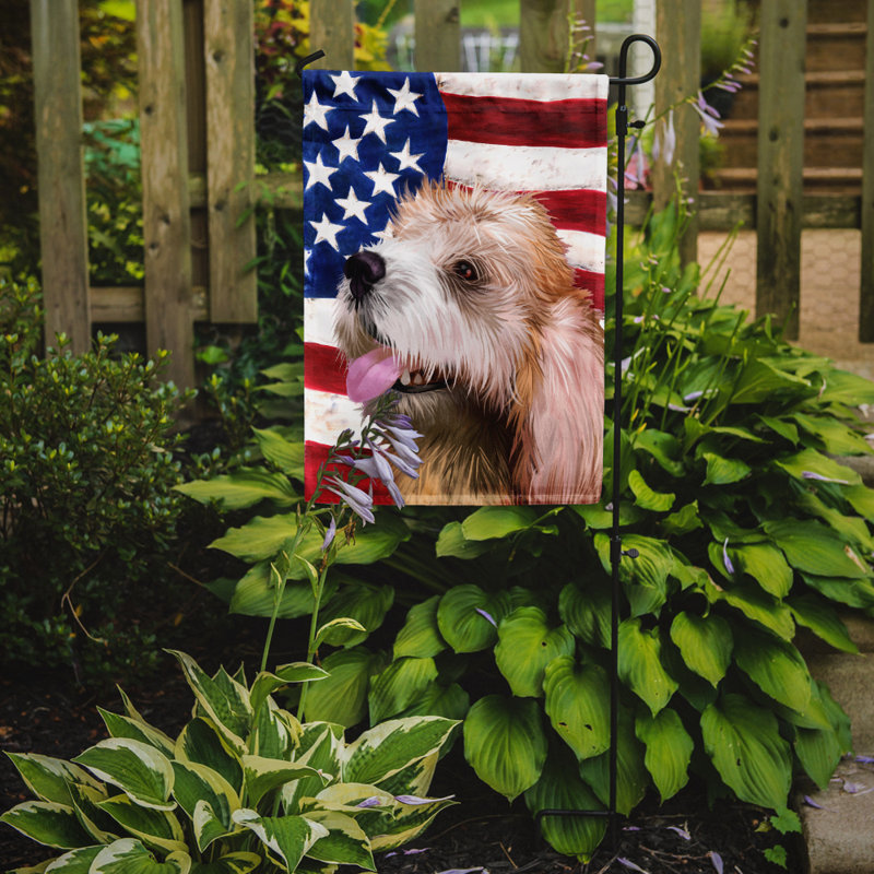 Polyester à 2 côtés 15 x 11 po drapeau de jardin, Briard