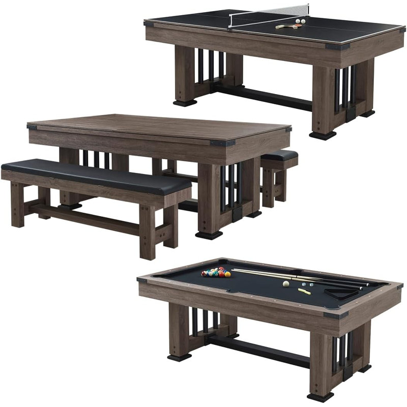Table multi-jeux 3 en 1 Danville