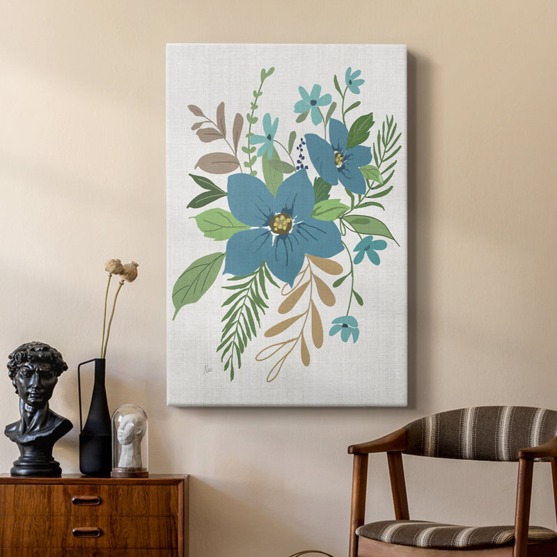 Marché aux fleurs II - galerie Cavas sur mesure, H 48 po x l 32 po