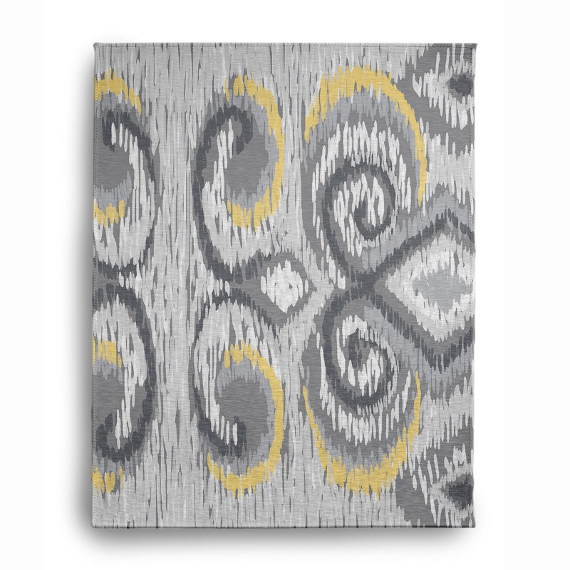 Carlino Chenille Ikat Indoor Rug, Rectangle 5' x 7'