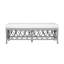 Lillian Rattan Geometric Bench-913768327