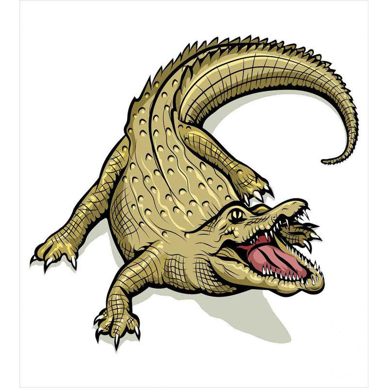 Reptile Coastal Polyester Duvet Cover