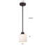 Luminaire suspendu cylindrique simple 1 lumière hellertown-1925448970