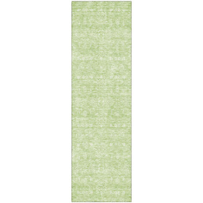 Premium Machine Washable Prisco Aloe Rug