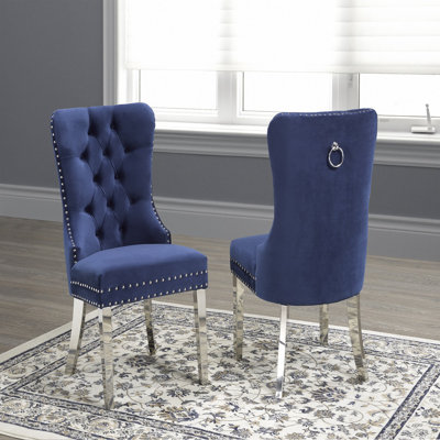 Chaise d'appoint en tissu Huggins