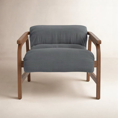 Cellire Linen Upholstered Accent Chair