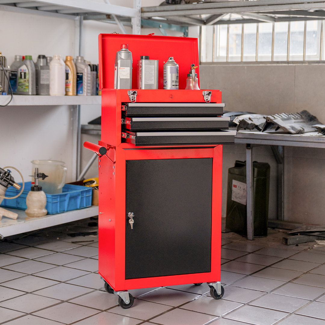 3-Drawer Steel Combination Rolling Tool Chest Set WFX Utility™ 