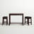 Arlyce 2 - Person Solid Wood Top Four Leg Base Dining Set