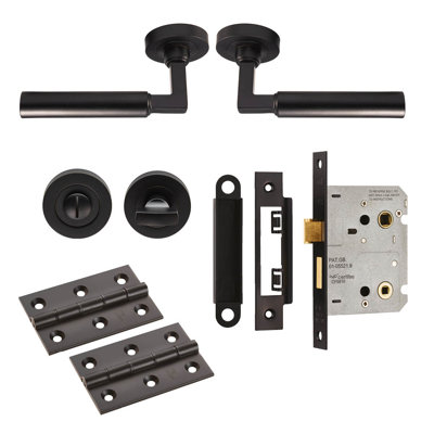 Amiata Bathroom Door Handle Kit