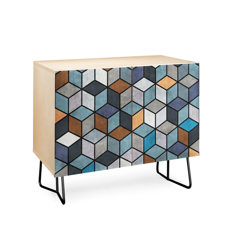 Lindra Accent Cabinet, Black