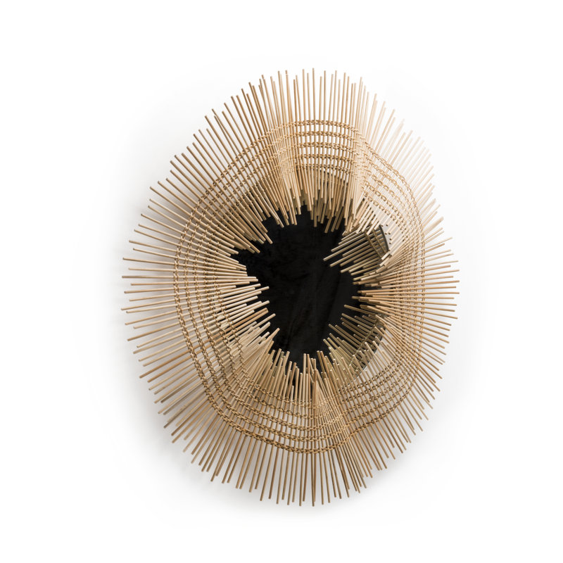 Twiggy Sunburst Mirror, 33.5" H x 33.5" W
