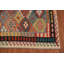 Tapis oriental géométrique All-Over Kilim 9 x 11