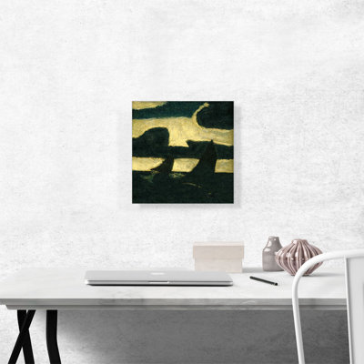 «Moonlight Marine 18901» par Albert Pinkham Ryder, reproduction d'art sur toile tendue